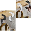 4個セットオフィス用品事務用品テーブルフックバッグハンガーカバン掛けオフィス用品戸棚下収納フックずり落ち防止(5型+E型-4個セット)
