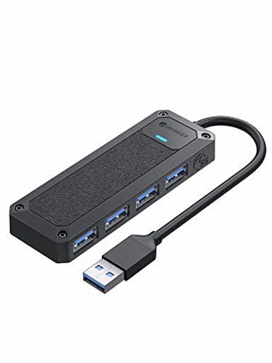 IAMAKER USB3.0 ϥ Хѥ 4ݡ ϥ USB 5GBPS ®ž TYPE-A ĶѥȡUSBϥ USBϥ Ρȥѥ PC ֥å CHROMEBOOK ץ󥿡 Ρȥ֥å