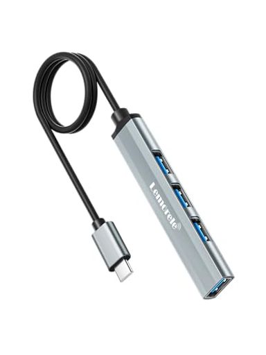 USB C ハブ 4 ポートPC USB C 増設 LEMORELE ウルトラスリム USB C拡張ハブ 1つUSB 3.0 5GBPS 高速転送 PS4対応 ウルトラスリム 軽量 コンパクトMACBOOK/SURFACE/GOOGLE