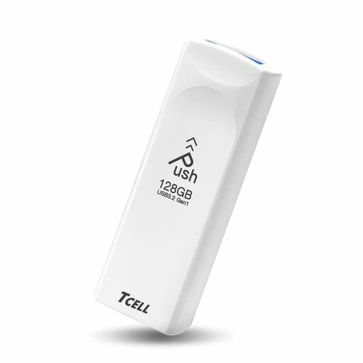 TCELL PUSH 128GB USB 3.2 GEN1(3.1/3.0) USBメモ
