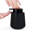 Umlacaディスペンサーハンドソープ液体ソープディスペンサー液体食器洗剤詰め替えボトルハンドソープボトル陶器洗剤容器片手食器洗剤ディスペンサー小型キッチン洗面所などに適用(ブ…