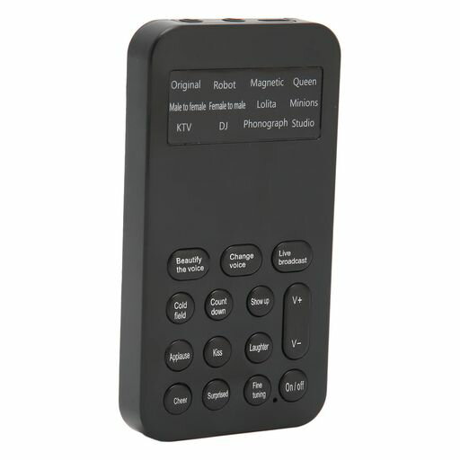 搅拌器 - ミニボイスチェンジャー7種類のボイスチェンジ8種類の効果音電話とゲームボイスチェンジャーボイスチェンジャーミニボイスチェンジャー7種類のボイスチェンジ8種類の効果音