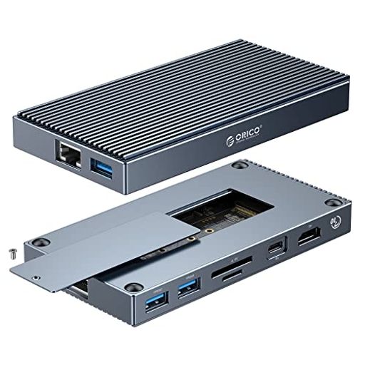 ORICO USB C hbLOXe[V USB3.1 10GBPSf[^]  NVME SSD Xbg 9-IN-1 TYPE-C nu 100W PD[d HDMI 4KΉ SD&TFJ[hXbg RJ45 C[Tlbg|[g