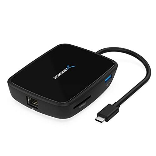 SABRENT USBnu hbLOXe[V THUNDERBOLT 3F ő40GBPS|fAfBXvC|HDMI 2.0 4K|DISPLAYPORT 1.4 8K|UHS-II SDJ[h[_[|C[Tlbg|[g|USB 3.2