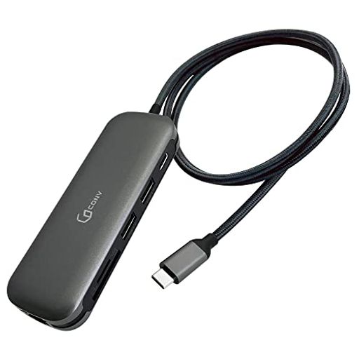 CO-CONV USB TYPE-C nu OP[u 1MP[u PD[d }[d 4KΉHDMI RJ45 C[Tlbg USB-A hbLOXe[V ݑΖ CTCH2021A