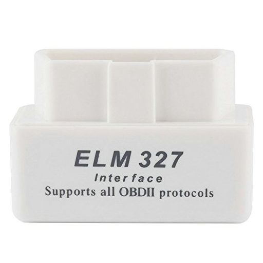 ZMART ELM327 白 OBD2 VER2.1 CAN BLUETOOTH ドングル ANDROID スキャナー コード 自動車 検出器 コードリーダー カースキャナー 診断修復ツール