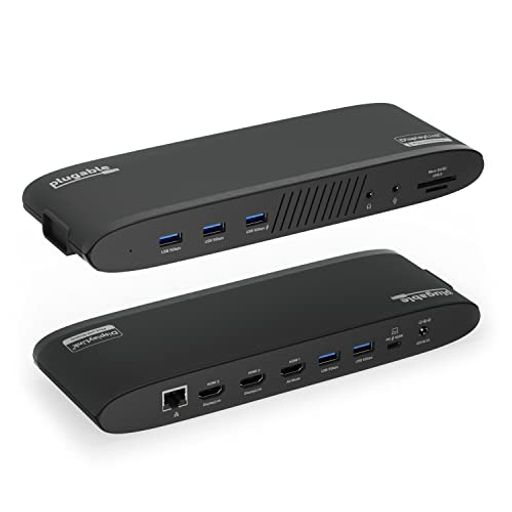 PLUGABLE 14-IN-1 USB-C トリプルモニタ ドッキングステーション 100W 充電 WINDOWS MAC CHROMEBOOK 対応 - DISPLAYLINK 使用