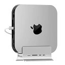 MINISOPURU USB Cハブ MAC MINI用 MAC MINI ドッキングステーション MAC MINI スタンド互換性があるM.2 NVME/SATA SSD USB C 10GBPS データMAC MINIハブ TF SD M.2