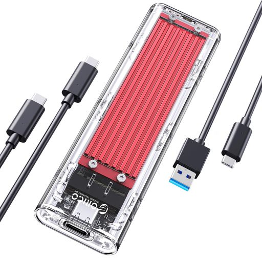 【10GBPS】 ORICO USB3.1 NVME M.2 SSDケース M-KEY/B&M KEY(NVMEのみ) USB3.1 GEN2 10GBPS 外付けケース UASP TRIM 対応 2230/2242/2260/2280 SSD対応