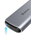 ANKMAX M.2 SSD GN[W[ NVME  SATA M.2 SSD̏ꍇA UC31M2 USB3.1 GEN2 10GBPSC^[tF[X THUNDERBOLT 4/3 USB 4.0 / 3.1 / 3.0ƌ݊A