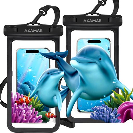 スマホ防水ケース【2025年新登場・2枚セット】IPX8認定防水カバー水中撮影高感度タッチ対応指紋認証&FACEID顔認証首かけストラップ付き多機能スマホバッグ海プールお風呂釣り登山IPHONE/ANDROID