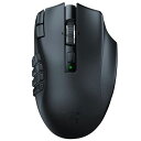 Razer(レイザー)NagaV2HyperSpeedMMOに最適な多ボタンのワイヤレスゲーミングマウスプログラム可能な19ボタンフリースピンまたはタクタイルスクロールホイールHyperSpeedWirelessBluetooth