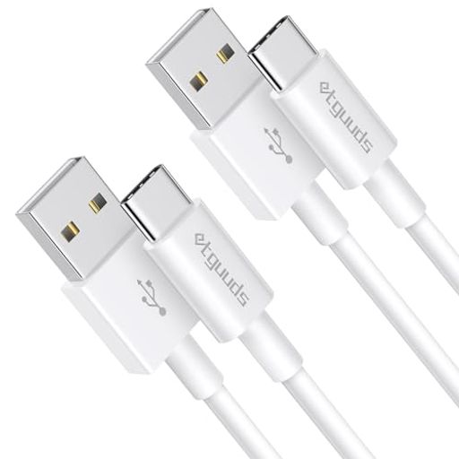 USBCケーブル【1M/2本セット】タイプc急速充電ケーブルetguudsUSB-A&USB-CiPhone16/iPhone15/Pro/ProMax/Plus、Galaxy、iPadProなどType-c機種対応ホワイト USBCケーブル【1M/2本セット】タイプc急速充電ケーブルetguudsUSB-A&USB-CiPhone16/iPhone15/Pro/ProMax/Plus、Galaxy、iPadProなどType-c機種対応ホワイト