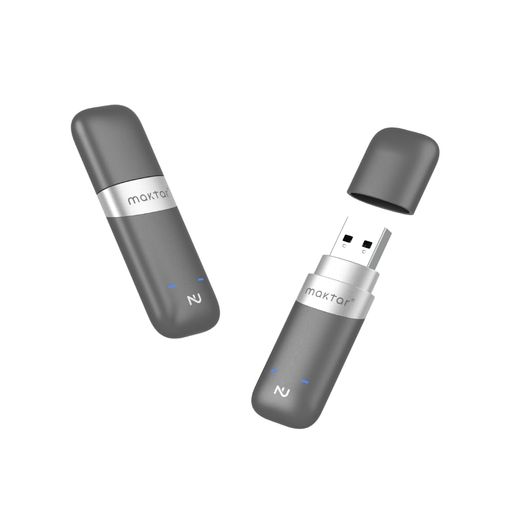 オートロック セキュリティ USBメモリ NUKII 64GB NFC搭載 スマホ連携 ロック 情報漏洩対策 MAKTAR