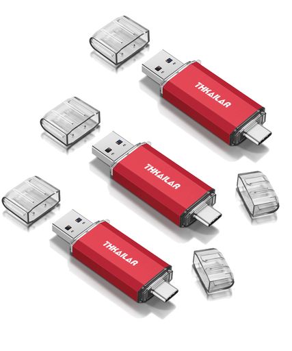 THKAILAR 3Zbg 32GB USB ^CvC 2IN1 USB 3.0 gtbV[32GB obNAbv fAtbVhCu TYPE-C OTG f[^] ʑ} U?