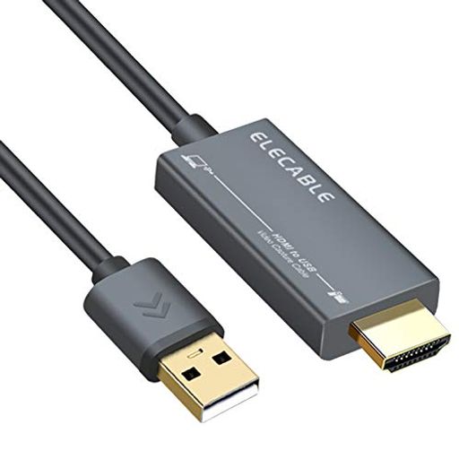 HDMIビデオキャプチャアダプターケーブル HDMIからUSB 1080P キャプチャーボード レコードゲーム ストリーミング 教育 ビデオ会議 コンピューター PS4/PS5 SWITCH XBOXなどに (1.8M)