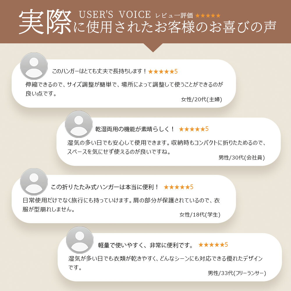 【新発売・30％OFF・数量限定】折りたたみハンガー 携帯用 旅行用 2WAY変形 軽量 コンパクト 滑り止め 洗濯・収納用 省スペース トラベルハンガー 出張 海外旅行 家庭用 便利グッズ　1点・3点・6点セット happyhouse-10000458 幸せ屋 サンプル画像3