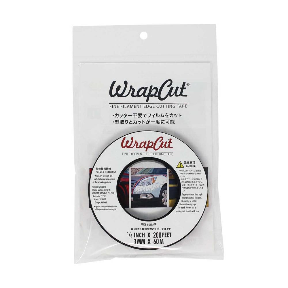  WrapCut ( ラップカット ) ナイフレス ラインテープ 60m 巻き 