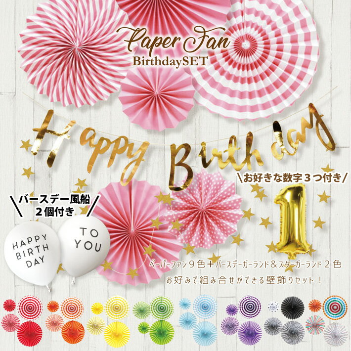 100日対応 誕生日 パーティー 飾り ガーランド セット ペーパーファン 風船 バルーン バースデー セット 数字 1歳 男 女 飾り付け Happybirthday パーティーグッズのレビュー クチコミとして参考になる投稿2枚 Roomclip ルームクリップ