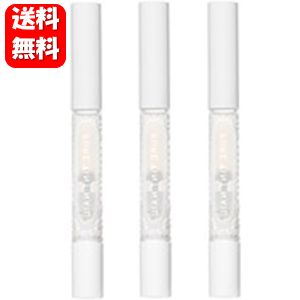 【送料無料】ピュアティントネイル クリア 1.7ml×3本セット！ 弱った爪に美容成分でダメージケア♪ 爪 補修 美容液 補強 ネイル ネイルケア オイル グッズ 保護 甘皮 美爪 つめ ツメ 爪の補修 爪のクリーム ネコポス便