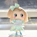 ILEMER(イルメール)コスチューム 水玉模様ワンピース・白いエプロンセット【ぬいぐるみは含まれません】・wp78-ile 洋服