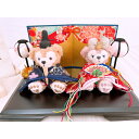 贈り物に♪雛人形 ひな人形 ひな祭り 屏風付き ハンドメイド*hina-bonbori-24