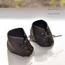 ダッフィーシェリーメイSサイズ43cm用新作 レザー調茶色スニーカー・shoes25