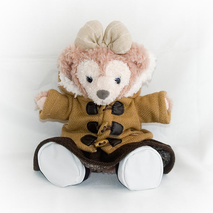 ハンドパペット用 ダッフィー シェリーメイ コスチューム ダッフルコート スカート coat26-hp 洋服 Duffy グッズ^〉