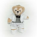 ダッフィー コスチューム グッズ シェリーメイ ハンドメイド バッジサイズ 白タキシード tkb1 洋服 Duffy グッズ
