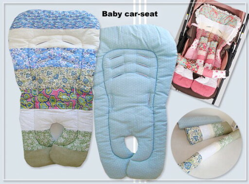 出産祝いに!ハンドメイド*リバティ*リバーシブルベビーカーシートフルセット(グリーン系)【ベビー】*sheet9 出産祝いに!ハンドメイド*リバティ*リバーシブルベビーカーシートフルセット(グリーン系)【ベビー】*sheet9