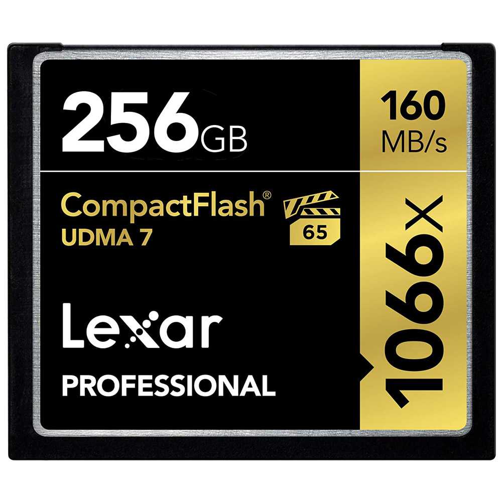 【LINEお友達登録で300円OFFクーポン】☆ アウトレット 箱傷みあり Lexar Professional 1066 x 256 GB VPG-65 CompactFlashカード 最大160 MB/sの読み取り コンパクトフラッシュ w/無料Image Rescue 5ソフトウェアLCF 256 CCRNA1066 newyear2024