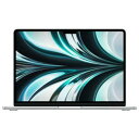 【LINEお友達登録で300円OFFクーポン】☆ apple アップル MacBook Air 13インチ MLY03J/AコアCPUと10コアGPUを搭載したApple M2チップ 512GB SSD - シルバー ノートPC 送料無料 更に割引クーポン あす楽