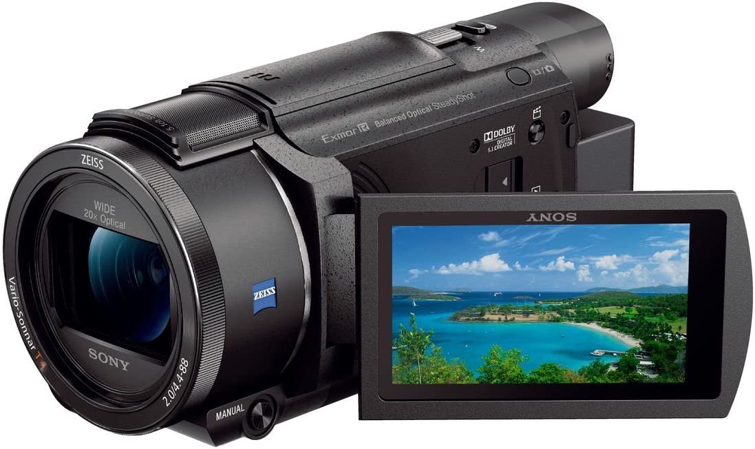 【LINEお友達登録で300円OFFクーポン】☆ アウトレット 保証書なし SONY ソニー 4K ビデオカメラ Handycam FDR-AX60 ブラック 内蔵メモリー 64GB 光学ズーム20倍 空間光学手ブレ補正 FDR-AX60 送料無料 更に割引クーポン あす楽