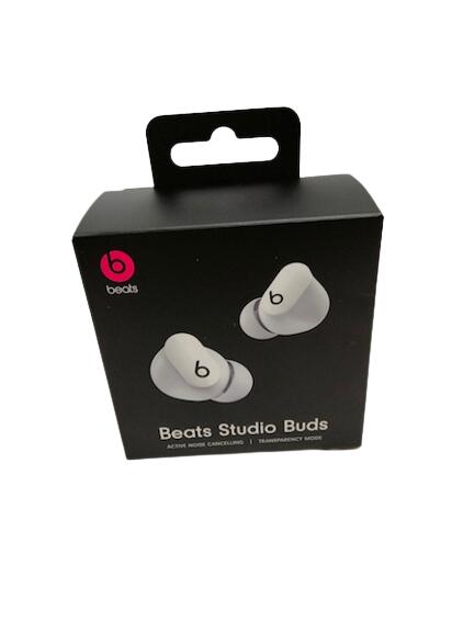 【LINEお友達登録で300円OFFクーポン】☆ Beats Studio Buds ビーツ スタジオ バッズ MJ4Y3PA/A beats by dr.dre ワイヤレス ノイズキャンセリング イヤフォン ホワイト 送料無料 更に割引クーポンのサムネイル