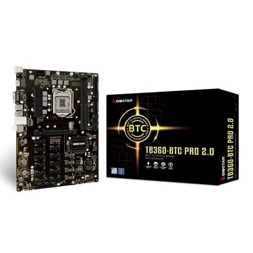 【LINEお友達登録で300円OFFクーポン】☆ BIOSTAR B360チップセット採用 PCIe 12スロット搭載 マイニング向けマザーボード TB360-BTC PRO 2.0 送料無料 あす楽【クリアランス】 newyear2024