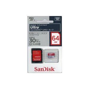 【LINEお友達登録で300円OFFクーポン】☆ アウトレット パッケージ傷みあり SanDisk サンディスク Micro SDXC メモリーカード SDSDQU-064G-J35A 4GB 送料無料 更に割引クーポン