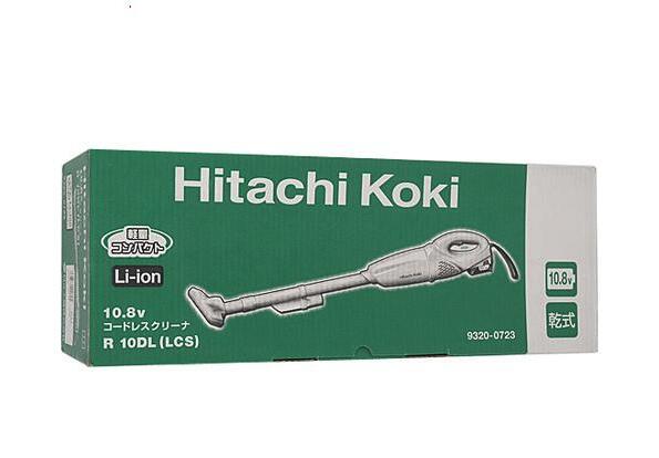 日立 コードレス掃除機 【LINEお友達登録で300円OFFクーポン】☆ HITACHI 日立 HiKOKI 日立工機 コードレスクリーナー R 10DL (LCS) 送料無料 更に割引クーポン あす楽