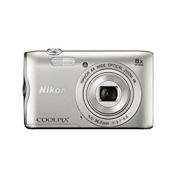 COOLPIX 【LINEお友達登録で300円OFFクーポン】☆ アウトレット 保証書なし ニコン Nikon デジタルカメラ COOLPIX A300 光学8倍ズーム 2005万画素 シルバー A300SL デジカメ 送料無料 更に割引クーポン あす楽