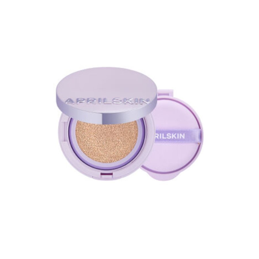 【LINEお友達登録で300円OFFクーポン】☆ APRILSKIN ULTRA SLIM CUSHION エイプリルスキン ウルトラスリム クッション#21 ライトベージュ SPF50+/PA+++ 15g ファンデーション 送料無料 更に割引クーポンのサムネイル