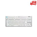 ☆ Logicool G ロジクール ゲーミングキーボード タクタイル ホワイト G913-TKL-TCWH メカニカルキーボード Micro USB LIGH...