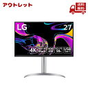 ☆ アウトレット 箱傷み多数 LG 27型 高精細4Kモニター 27UQ850-W 27インチ/Nano IPS Black/4K (3840×2160)/Di...