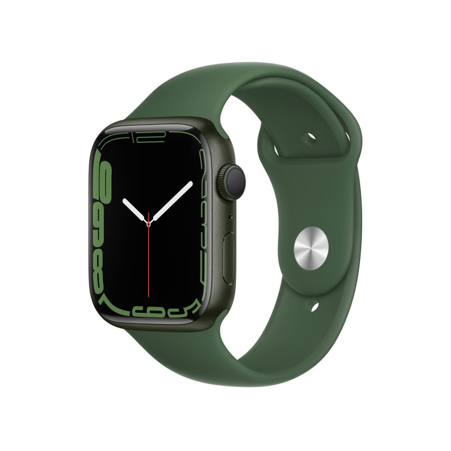 【LINEお友達登録で300円OFFクーポン】☆ Apple Watch Series 7（GPSモデル）45mm グリーン MKN73JA【送料無料】