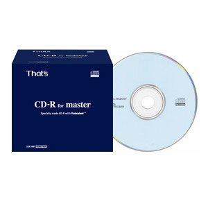 【LINEお友達登録で300円OFFクーポン】☆ That’s 太陽誘電 TAIYO YUDEN CDR-74MY マスターメディア用CD-R 1枚 送料無料 あす楽 newyear2024