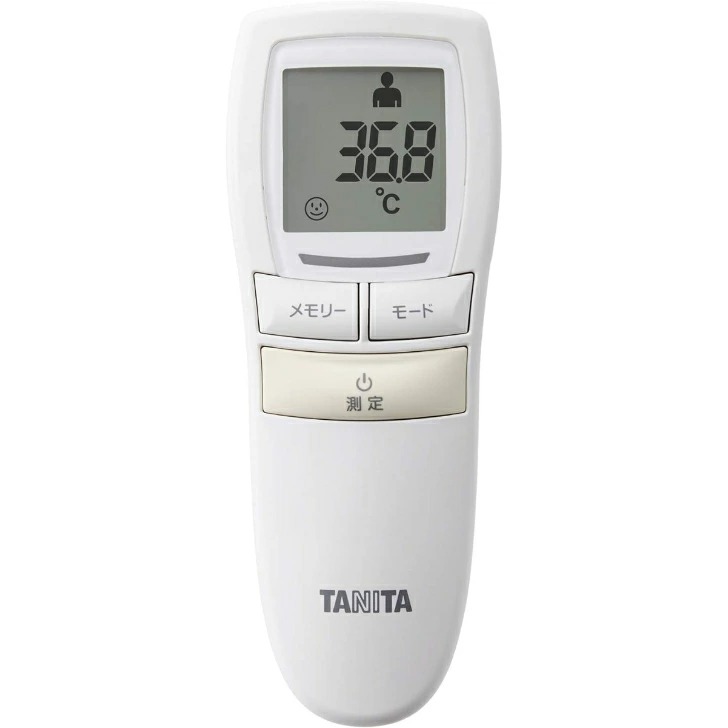 【LINEお友達登録で300円OFFクーポン】☆ タニタ TANITA 非接触体温計 BT-541-IV アイボリー 衛生的 バックライト 送料無料 更に割引クーポン あす楽