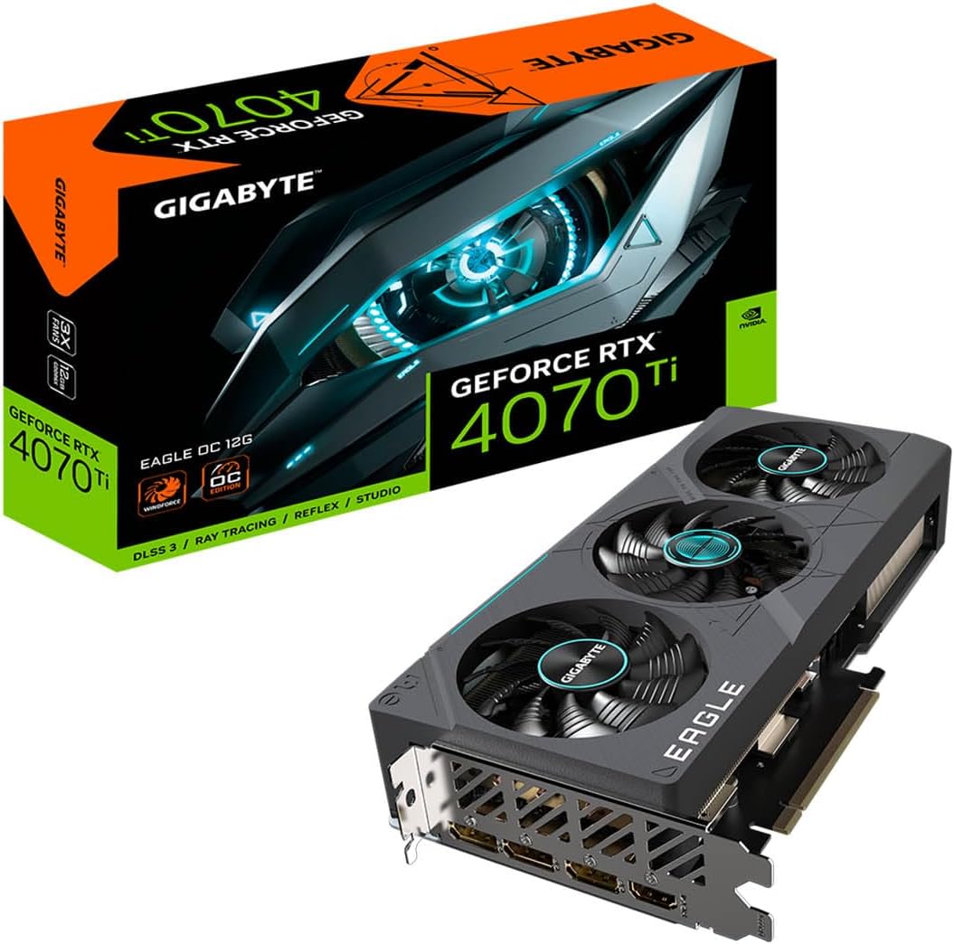 【LINEお友達登録で300円OFFクーポン】☆ アウトレット 箱傷みあり GIGABYTE NVIDIA GeForce RTX4070Ti搭載 グラフィックボード GDDR6X 12GB【国内正規代理店】 GV-N407TEAGLE OC-12GD R2.0 送料無料 更に割引クーポン あす楽