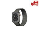☆ アップル Apple Watch Series 8 GPS+Cellularモデル 45mm MNKX3J/A グラファイトステンレススチールケース グラフ...