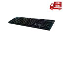 ☆ Logicool G ロジクールG ゲーミングキーボード タクタイル G913-TC ブラック 日本語配列 LIGHTSPEED ワイヤレス Bluetooth 送料無料 更に割引クーポン