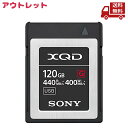 ☆ アウトレット パッケージ破れあり SONY ソニー XQDメモリーカード QD-G120F Gシリーズ 120GB 送料無料 更に割引クーポン