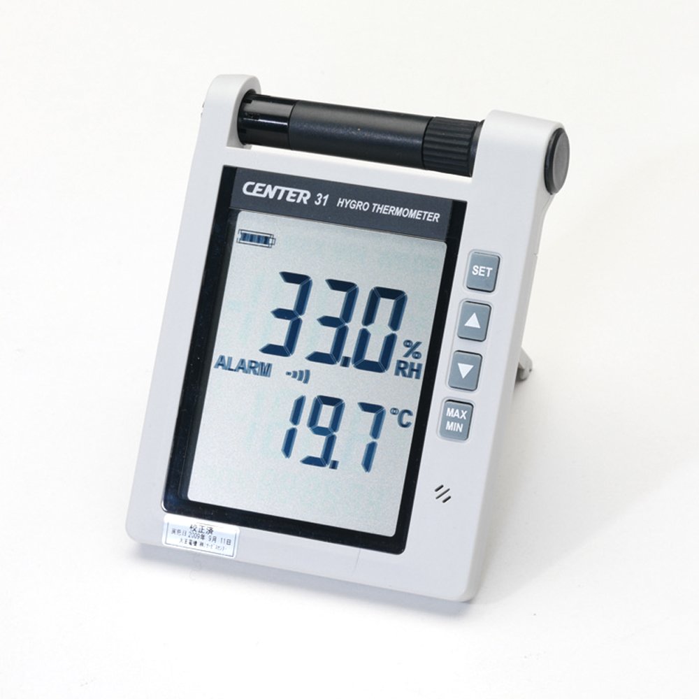 イチネンTASCO 高精度温湿度表示器 TA408CE