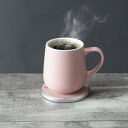Ui MUG ウィマグ 保温マグ Qi充電対応 ピンク